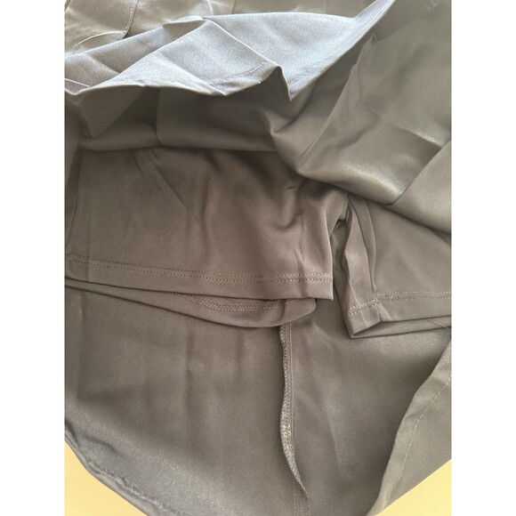 Girls' Adjustable Waist Pleated-Front skirt Two-Tab Scooter navy blue size 16 - Picture 14 of 16